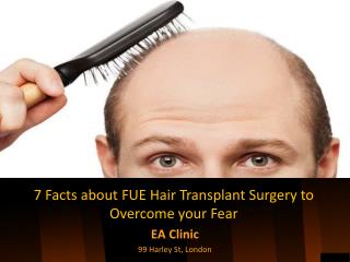 7 Facts about FUE Hair Transplant Surgery to Overcome your Fear