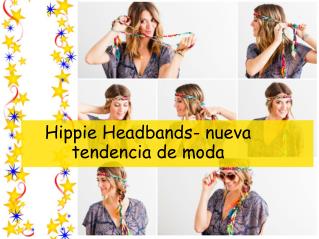 Hippie Headbands- nueva tendencia de moda
