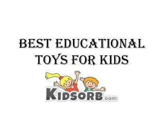 Shop Best Educational Toys For Kids