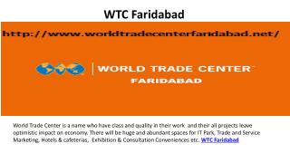 WTC Faridabad