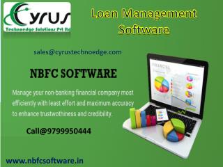 Purchase Loan Management Software -Cyrus Technoedge