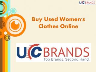 Buy Used Women's Clothes Online