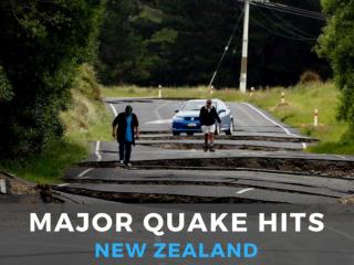 Major quake hits New Zealand