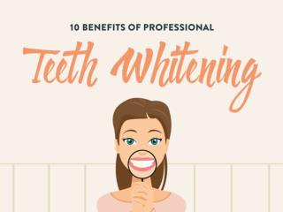 10 Benefits of Professional Teeth Whitening
