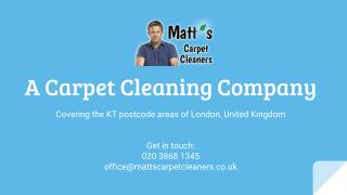 Matt's Carpet Cleaners in London