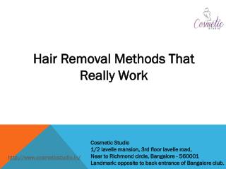 Laser hair Removal treatment parmanent