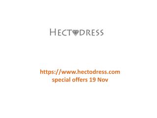 www.hectodress.com special offers 19 Nov