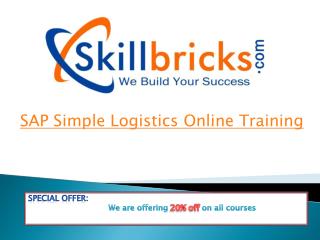 SAP Simple Logistics Online Training