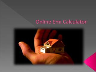 Role of EMI Calculator in Loans
