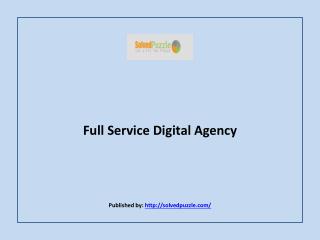 Full Service Digital Agency