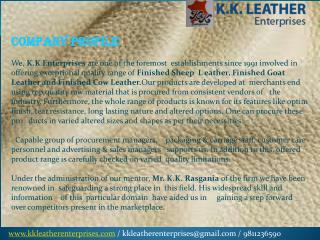 goat leather manufacturers in delhi