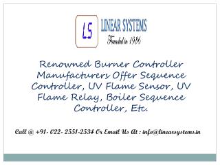 Boiler Sequence Controller Manufacturers