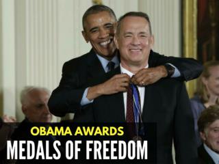 Obama awards Medals of Freedom