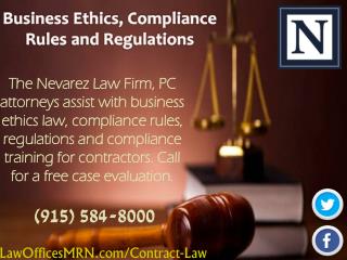 Business Ethics, Compliance Rules and Regulations