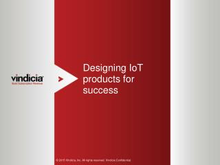 Designing IoT Products For Success