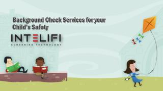Background Check Services for your Child's Safety