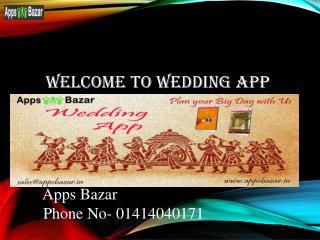 Best Wedding Apps | Wedding Application | Mobile App Creator