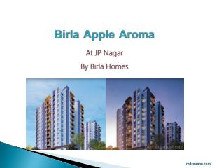 Lavish Flats at Birla Apple Aroma JP Nagar