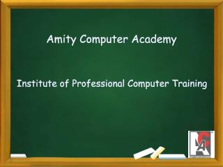 Institute of Professional Computer Training