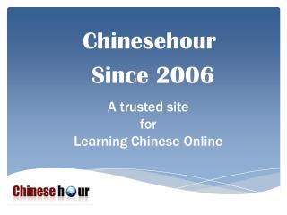 Online Chinese Tutor