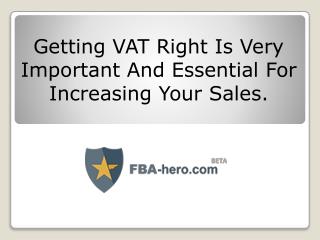 Value-Added Tax (VAT) & Registration