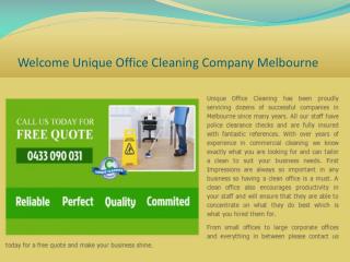 Commercial Ceaning Service Melbourne