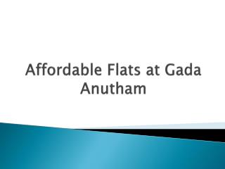 2 BHK Lavish Flats in Hadapsar at Gada Anutham