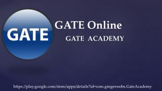 GATE Online Test Series App