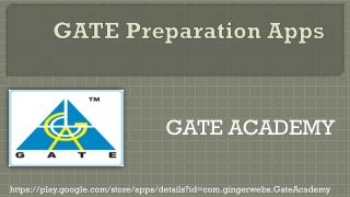 GATE Preparation Apps