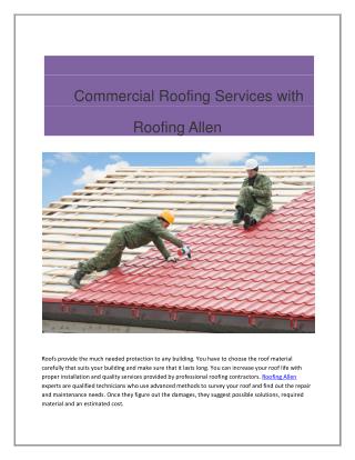 Roofing Allen