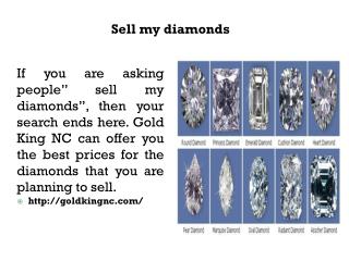 Sell my diamonds