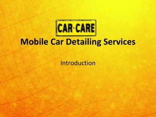 Introduction about Car Care