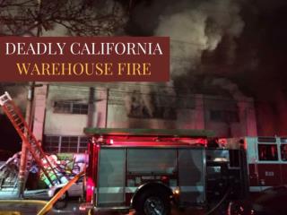 Deadly California warehouse fire