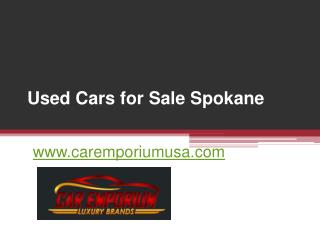 Used Cars for Sale Spokane - www.caremporiumusa.com