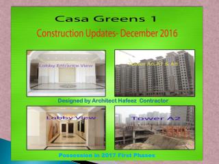 Construction Updates - December 2016