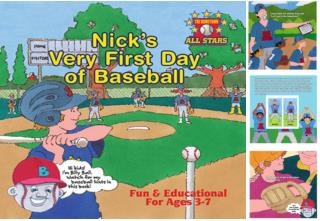 Nick’s very first day of baseball