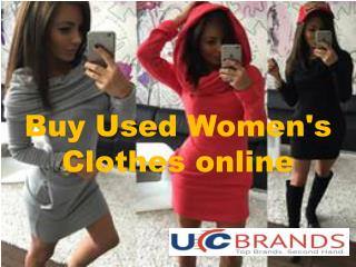 Here You Buy Used Women's Clothes online
