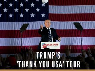 Trump's 'Thank You USA' Tour