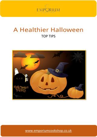 Top Tips for a Healthier Halloween