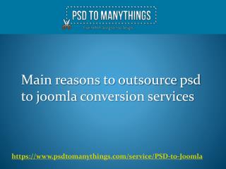 psd to joomla conversion services