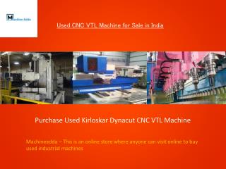 Used CNC VTL for Sale in Delhi