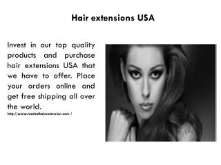 Hair extensions USA