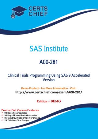 A00-281 Certification Practice Test