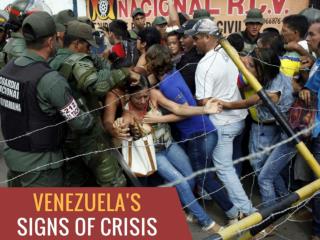 Venezuela's signs of crisis