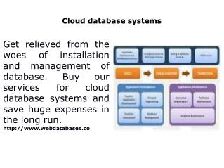 Cloud database systems