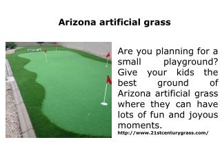 Arizona artificial grass