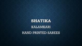 Shop for Printed Kalamkari Sarees