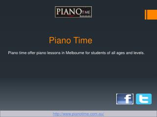 Piano Lesson Melbourne