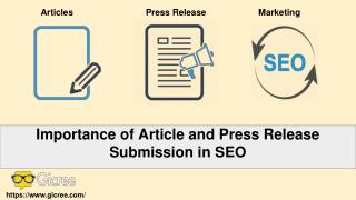 Importance of Article & PR Submission in SEO