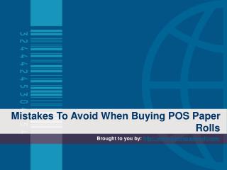 Mistakes To Avoid When Buying POS Paper Rolls